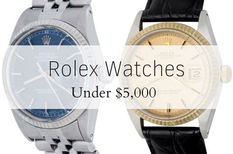 lower end rolex|rolex watches under 500.